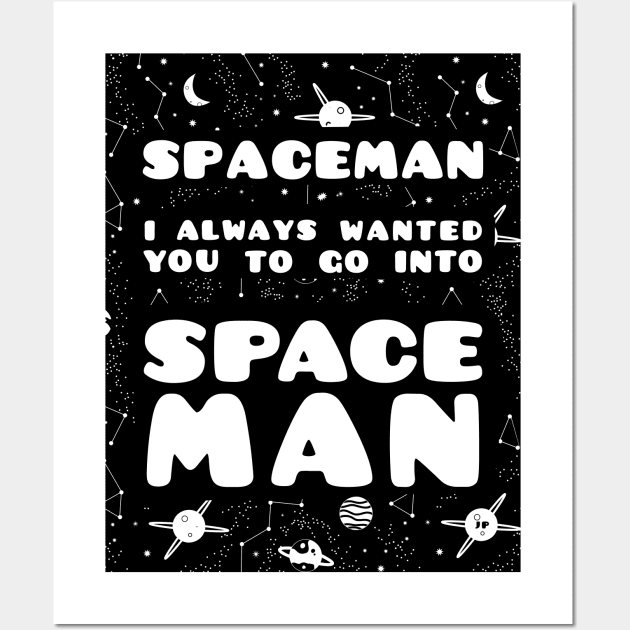 Babylon Zoo - Spaceman Wall Art by JoannaPearson